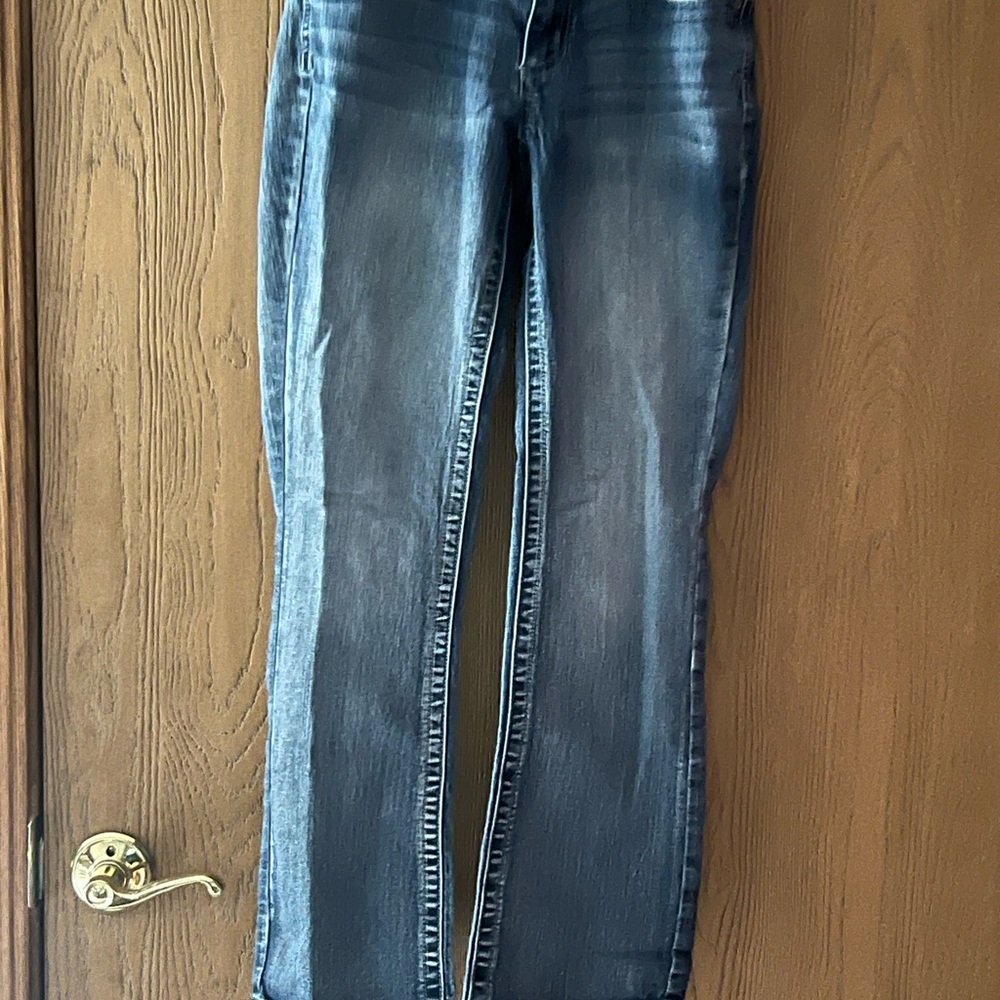 Maurices Dark Blue Straight Leg Jeans
